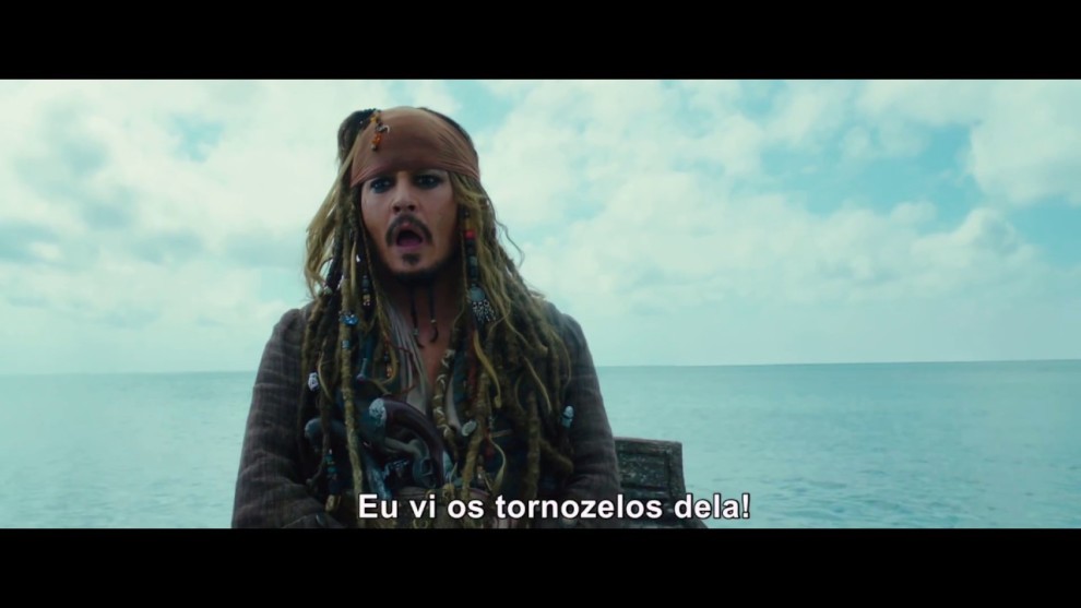 Piratas do Caribe: A Vingança de Salazar – Trailer – Sessões: 15:30/18:30/21:15 hs
