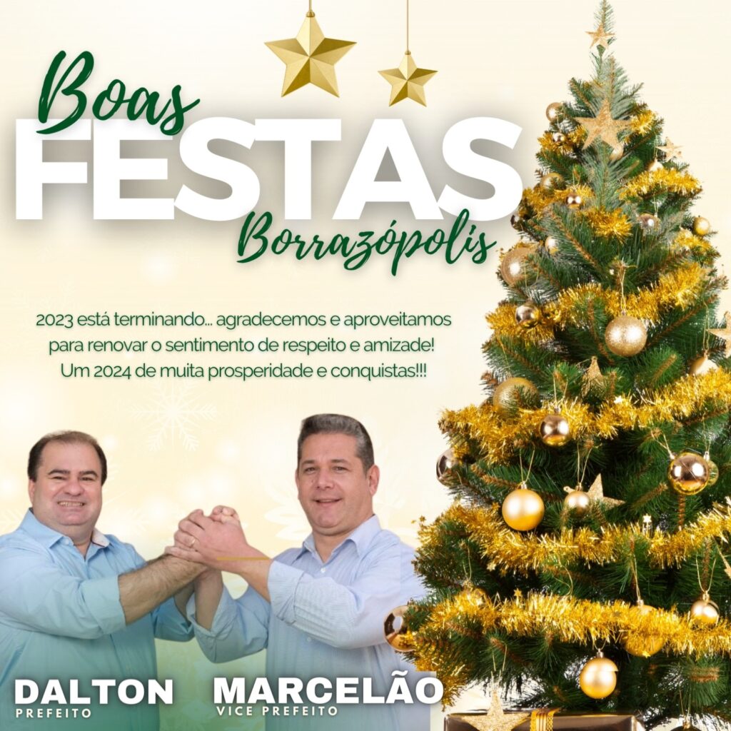 Mensagem de Natal do Prefeito e do Vice Prefeito Ednotícias