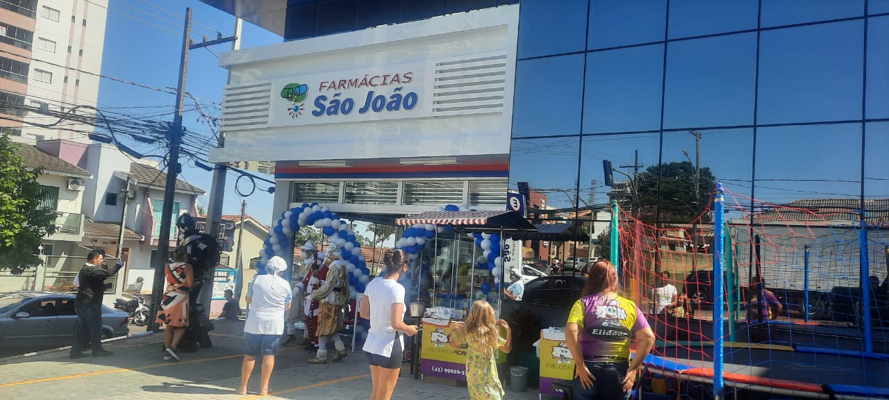 Farmácias São João inaugurou sua terceira unidade na Avenida