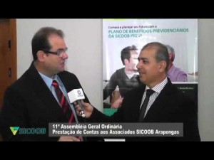 Entrevista Graça Jr -Jantar Sicoob/Prestação de Contas