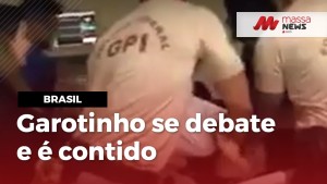 Novo vídeo mostra Garotinho”esperneando” para não sair do hospital