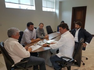 Prefeito é recebido pelo Secretário Chefe da Casa Civil do Paraná