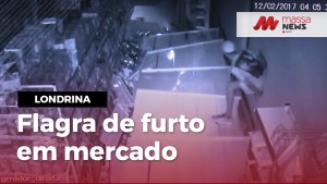 Bandidos abrem buraco em parede e ‘fazem a limpa’ em mercado
