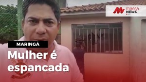 Mulher quebra a vidraça de empresa e acaba ‘espancada’