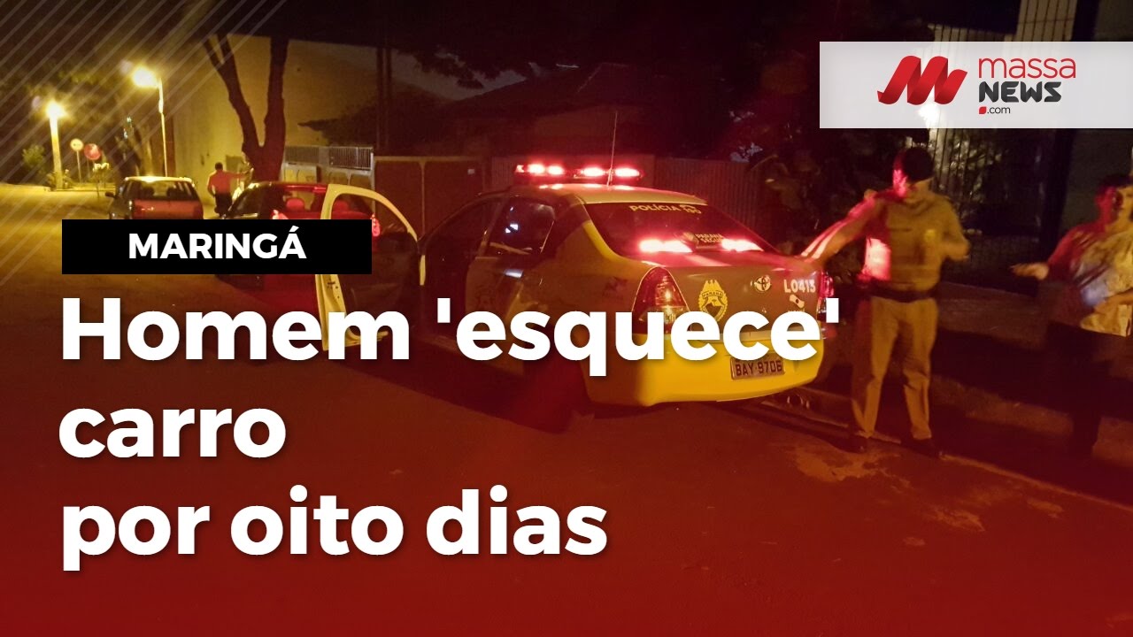 PM encontra carro ‘roubado’, liga para o dono que diz: ‘esqueci’