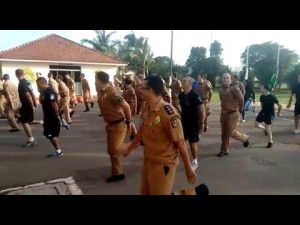 Polícia Militar de Arapongas participa do Dia do Desafio