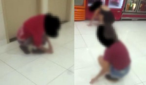Após suposta tentativa de calote, adolescentes são obrigados a limpar lanchonete