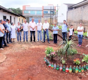 Prefeitura e Hospital Santa Casa inauguram Horta Comunitária
