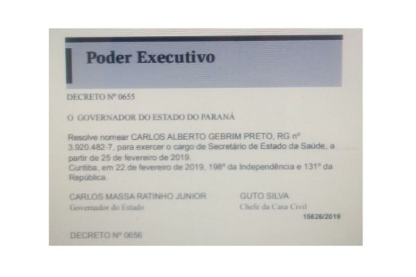 Após-renunciar-mandato-Beto-Preto-é-nomeado-secretário-da-saúde-do-Paraná