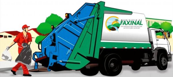 Faxinal passará cobrar coleta de lixo parcelado na conta de água