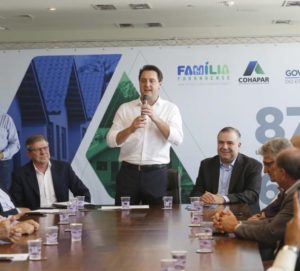 Governo autoriza 292 casas em Jandaia, Marilândia, Manoel Ribas e Novo Itacolomi