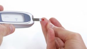 Glucose level blood test