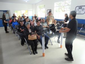 Grupo de tabagismo 4º encontro é realizado no 18 Horas do Conjunto Petrópolis