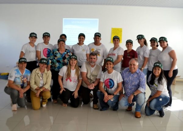 São Pedro Servidores da saúde participam de curso de primeiros socorros.