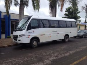 Secretaria Municipal de Assistência Social de Rosário do Ivai adquire ônibus com recursos provenientes de repasse estadual.