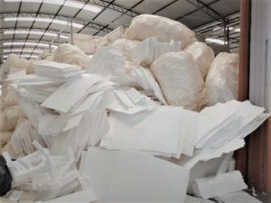 Usina de Reciclagem em parceria com empresa visam recolhimento de isopor