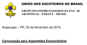 escoteiros arapongas