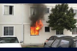 Fogo em apartamento assusta moradores de edifício em Arapongas   38 NEWS