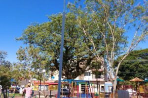 Jandaia promove melhorias na praça da Igreja Matriz