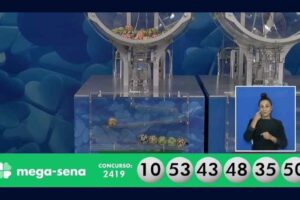 Mega Sena, concurso 2.419: uma aposta acerta as seis dezenas e ganha R$ 11 milhões   38 NEWS