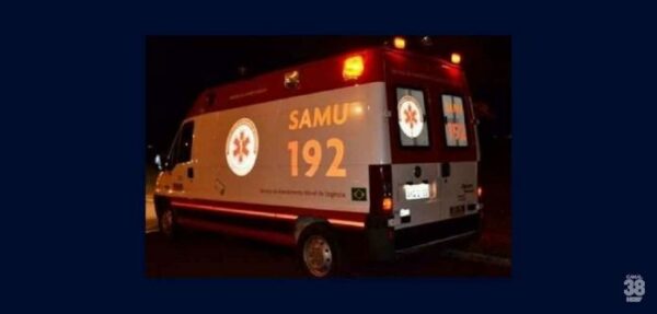 Samu socorre homem que levou facada em bairro Apucarana e PM registra a ocorrência