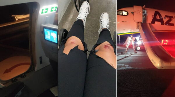 Avião apresenta problemas e passageiros ficam feridos