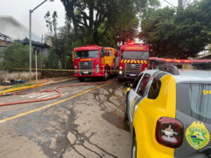 Cães morrem após casa pegar fogo em Apucarana; veja