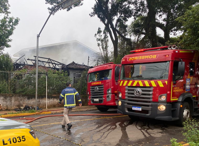 Grave: idoso morre durante incêndio em Apucarana