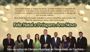 Cambira: Câmara de vereadores deseja Boas Festas a todos os munícipes