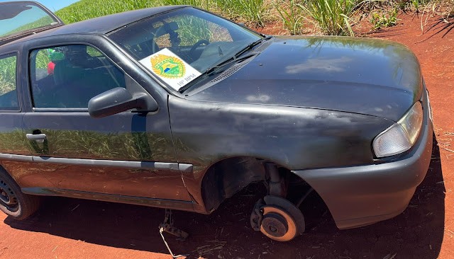 Gol furtado em Novo Itacolomi foi encontrado no Sete de Maio