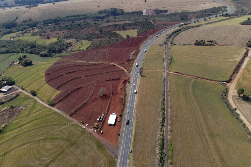 implantação do contorno rodoviário de Jandaia do Sul