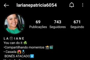 Apucaranense tem conta do Instagram invadida e sofre ameaça