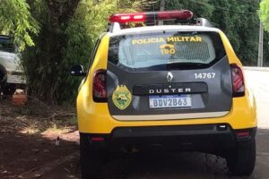 Carro roubado é recuperado pela PM de Apucarana