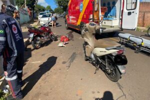 Homem fica estado grave durante acidente em Apucarana