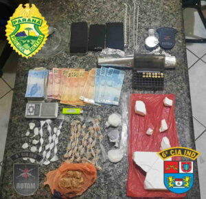 ROTAM prende homem com drogas em São João do Ivaí