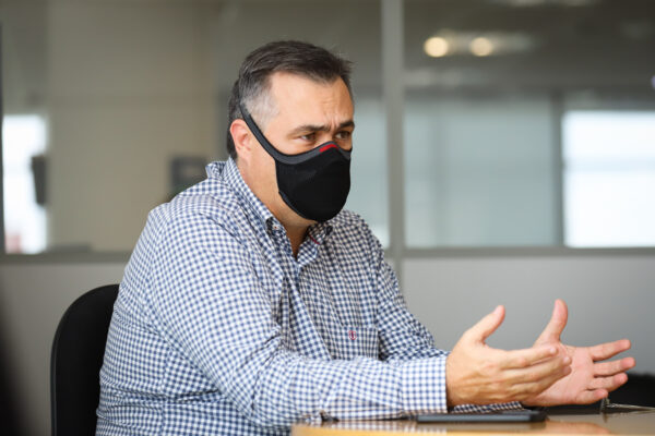 Secretário de Estado da Saúde, Beto Preto.