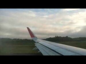 Vídeo: Turbina de avião ‘explode’ após colidir com pássaros em Curitiba
