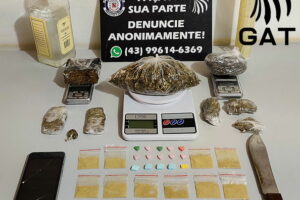 Jovem é preso por tráfico de drogas sintéticas em Arapongas