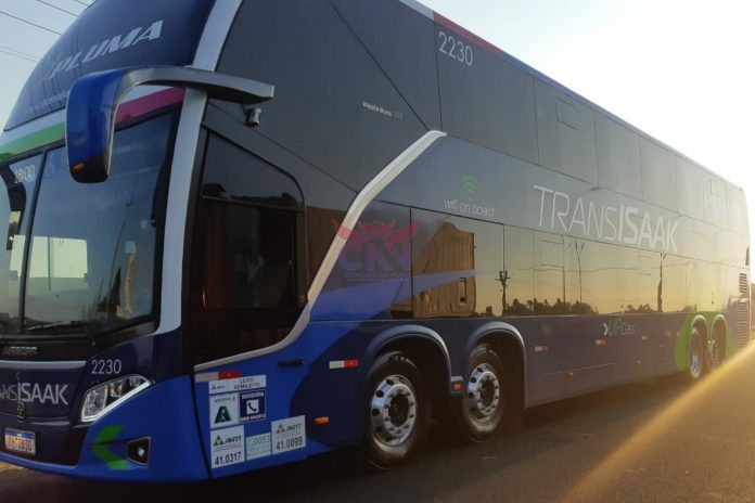 Quadrilha assalta ônibus nesta madrugada na PR 444