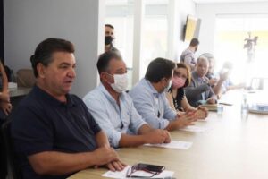 Reunião dos Prefeitos da Amepar com Coronel Romulo Marinho Soares