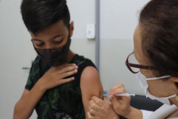 Arapongas amplia vacinação para crianças com 08 anos e sem comorbidades; a partir desta sexta, 11