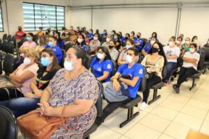 Agentes passam por capacitação para acompanhamento das gestantes em Arapongas