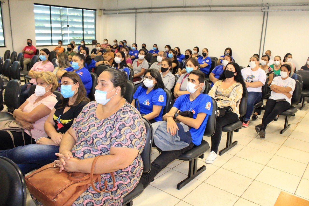 Agentes passam por capacitação para acompanhamento das gestantes em Arapongas