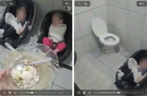 Crianças são presas com