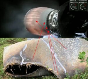 Pedaço de foguete da SpaceX cai no Paraná e é encontrado por agricultor