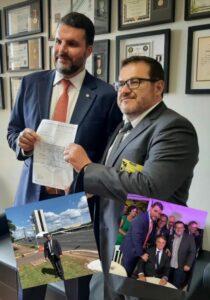 Vereador Major Arduin cumpriu agenda em Brasília