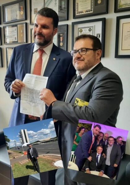 Vereador Major Arduin cumpriu agenda em Brasília