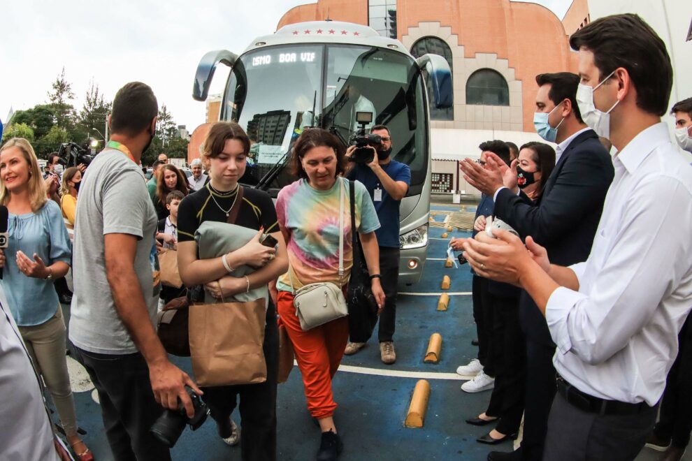 Primeira igreja Batista de Curitiba recebe refugiados ucranianos