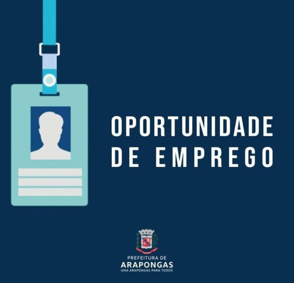 Agência do Trabalhador: Confira as vagas de emprego para esta semana em Arapongas