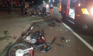 Casal fica gravemente ferido durante colisão, no Paraná